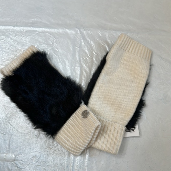 Spyder BEANIE, GLOVE, COWLNECK SCARF - cream - Picture 9 of 13